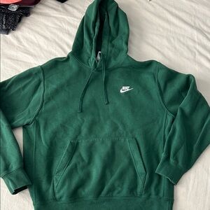 Nike Men's Forest Green Hoodie